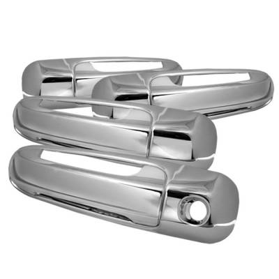 Dodge Durango Spyder Door Handle - No Passenger Side Key Hole - Chrome - CA-DH-DR02-4D-NP