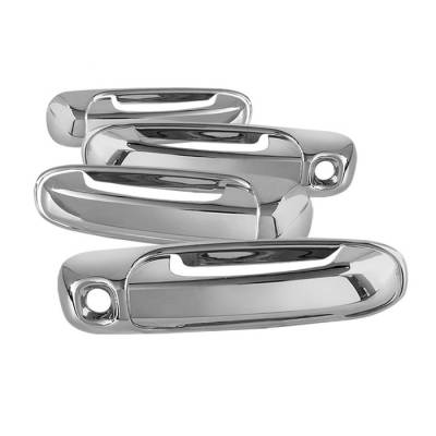 Dodge Durango Spyder Door Handle - With Passenger Side Key Hole - Chrome - CA-DH-DR02-4D-WP