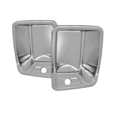 Ford F450 Spyder Door Handle Cover - with Passenger Side Key Hole - Chrome - CA-DH-FF25099-WP