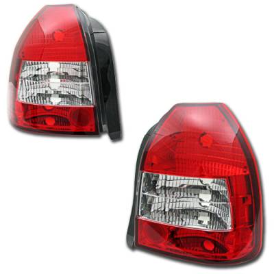 Red Clear Taillight