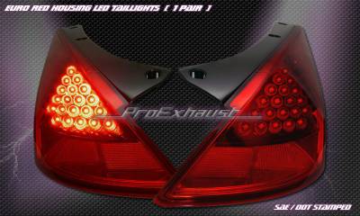 Euro Red LED Taillights