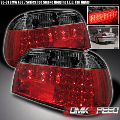 Red Smoke LED Taillights