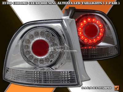 Chrome  Clear Altezza  LED Taillights