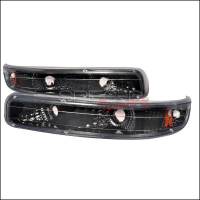 Chevrolet Suburban Spec-D Bumper Lights - Black - 2LB-SIV99JM-RS