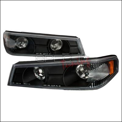 Chevrolet Colorado Spec-D Corner Lights - Black - 2LC-COL04JM-TM