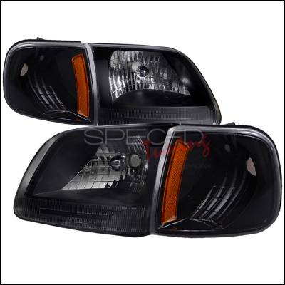 Ford F150 Spec-D Headlights & Corner Lights - 2LCLH-F15097JM-RS