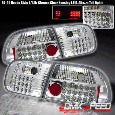 Chrome Clear Taillights