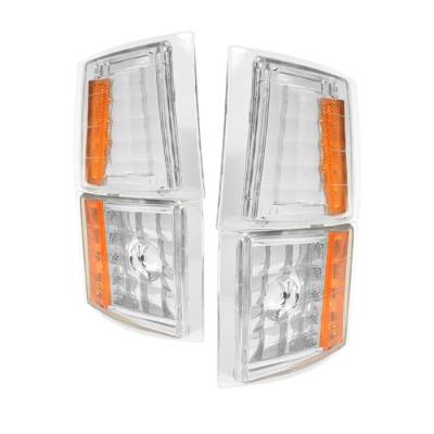 Chevrolet CK Truck Spyder Amber Corner Lights - Euro - 4PC - CCL-CCK88-E-AM