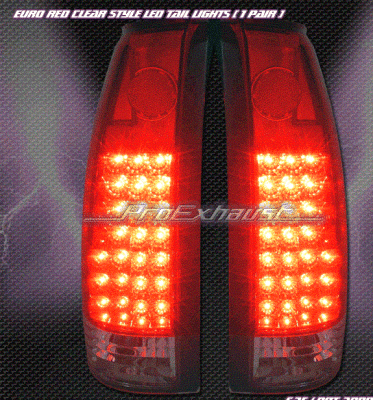 Red LED Taillights