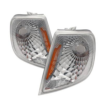 Ford F150 Spyder Amber Corner Lights - Euro - CCL-FF15097-E-AM