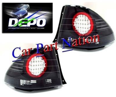 Black LED Taillights