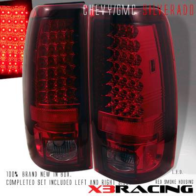 Red Smoke  LED Taillights