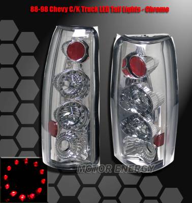 Chrome Twin LED Taillights