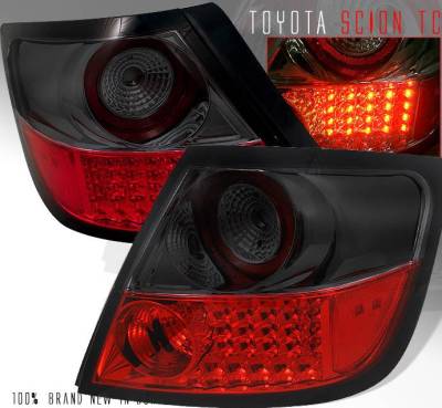 Red Smoke LED Taillights