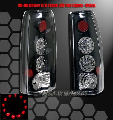 Black LED Taillights