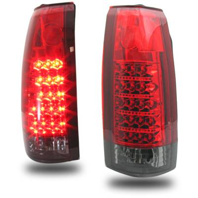 Red Clear LED Taillights