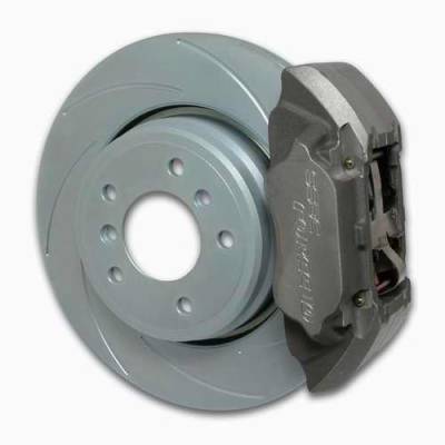 SSBC Disc Brake Kit with Force 10 Extreme 4-Piston Aluminum Calipers & 13 Inch Rotors - Rear - A164-3