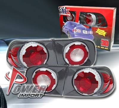 Carbon Fiber 3-D Retro Taillights