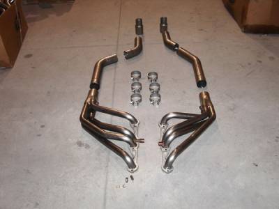 Chevrolet Corvette Stainless Works Header & Exhaust System - C492-96