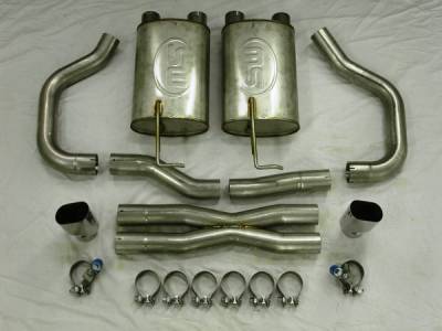 Dodge Ram Stainless Works Header & Exhaust System - CHALLV6CBSE