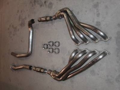 Hummer H2 Stainless Works Header & Exhaust System - H2HCAT