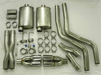 Dodge Ram Stainless Works Header & Exhaust System - HM61CB-C