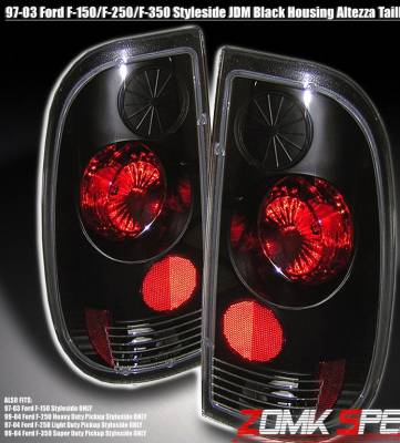 JDM Black Taillights