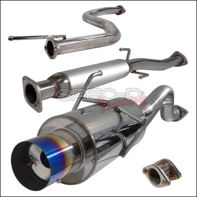 Acura Integra Spec-D N1 Style Catback Exhaust with Burnt Tip - MFCAT2-INT94GSRT-SD