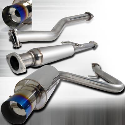 Scion tC Spec-D N1 Style Catback Exhaust with Burnt Tip - MFCAT2-TC05T-SD