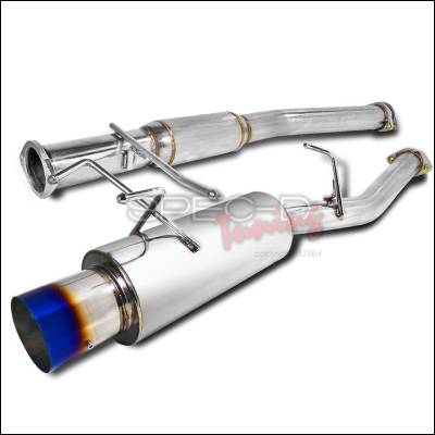 Nissan 240SX Spec-D N1 Style Catback Exhaust Burned Tip - MFCAT3-240SX89T-SD