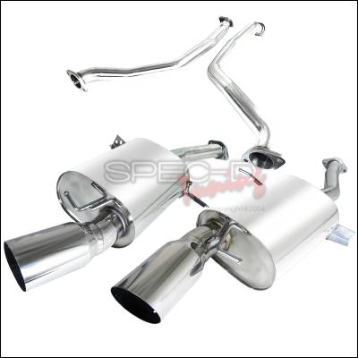 BMW 3 Series 2DR Spec-D Catback Exhaust System - MFCAT3-E9207