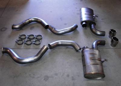 Chevrolet Corvette Stainless Works Cat-Back Exhaust System - VC53CB