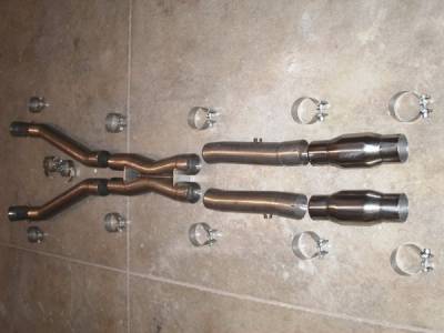 Chevrolet Corvette Stainless Works Cat-Back Exhaust System - VC53HDRCAT