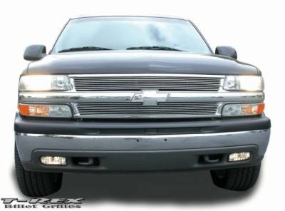 Chevrolet Silverado T-Rex Billet Grille Insert - 7 Bars - 20075