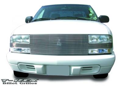 Chevrolet S10 T-Rex Full Face Billet Grille - 25 Bars - 20277