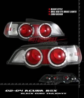 Euro Dual Red Eye Taillights