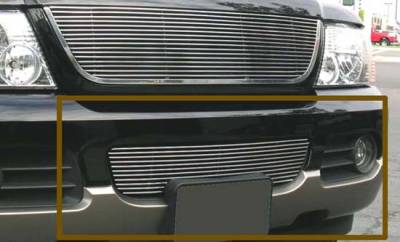 Ford Explorer T-Rex Bumper Billet Grille Insert - 11 Bars - 25656