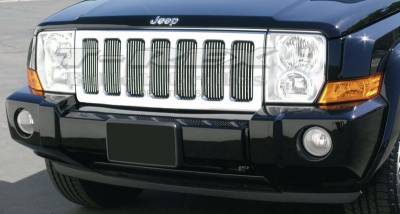 Jeep Commander T-Rex Vertical Billet Grille Insert - 30485