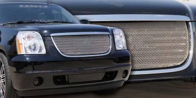 GMC Yukon T-Rex Sport Series Formed Mesh Grille - Stainless Steel - Triple Chrome Plated - 44171