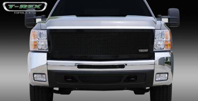 Chevrolet Silverado T-Rex Upper Class Mesh Grille - All Black - 1PC Style - 51113