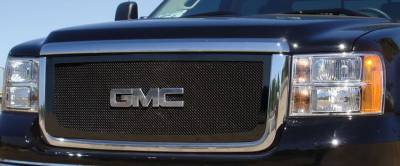 GMC Sierra T-Rex Upper Class Mesh Grille - All Black - 51206