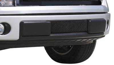 Ford F150 T-Rex Upper Class Bumper Mesh Grille - All Black with Formed Mesh - 52569