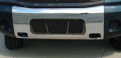 Nissan Titan T-Rex Upper Class Bumper Mesh Grille - All Black - 52780