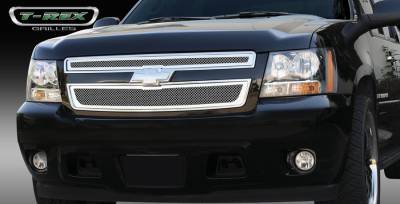 Chevrolet Avalanche T-Rex Upper Class Polished Stainless Mesh Grille - 2PC Style - 54051