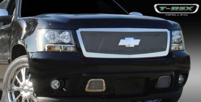 Chevrolet Avalanche T-Rex Upper Class Polished Stainless Mesh Grille - 1PC - 54052