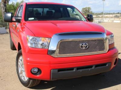 Toyota Tundra T-Rex Upper Class Polished Stainless Mesh Grille - 1PC - 54959