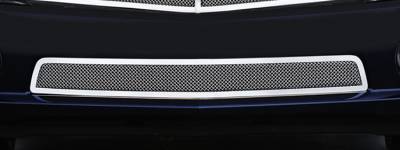 Chevrolet Camaro T-Rex Upper Class Polished Stainless Bumper Mesh Grille with Formed Mesh Center - 55027