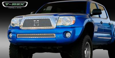 Toyota Tacoma T-Rex X-Metal Series Studded Main Grille - Polished Stainless Steel - 6718950