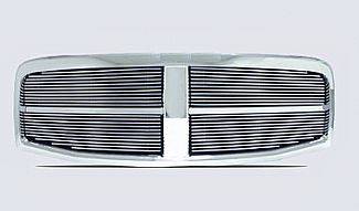 Dodge Durango Street Scene Chrome Grille Shell with Polished 4mm Billet Grille - 950-75521