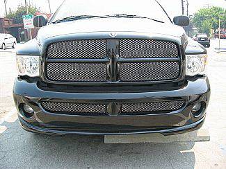 Dodge Ram Street Scene Black Chrome Grille for 950-70505 Bumper Cover - 950-76509